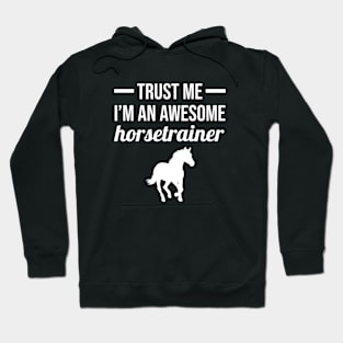 Trust me Im an awesome horse trainer Hoodie